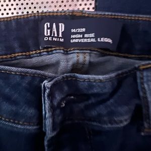 Gap Denim Universal High Rise size 32/14. Worn once.